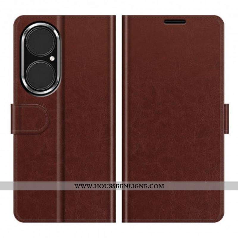 Housse Huawei P50 Style Cuir Design