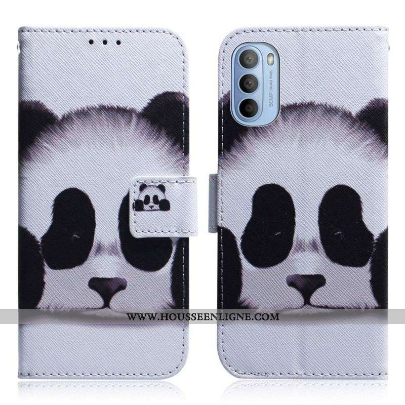 Housse Moto G41 / G31 Face de Panda