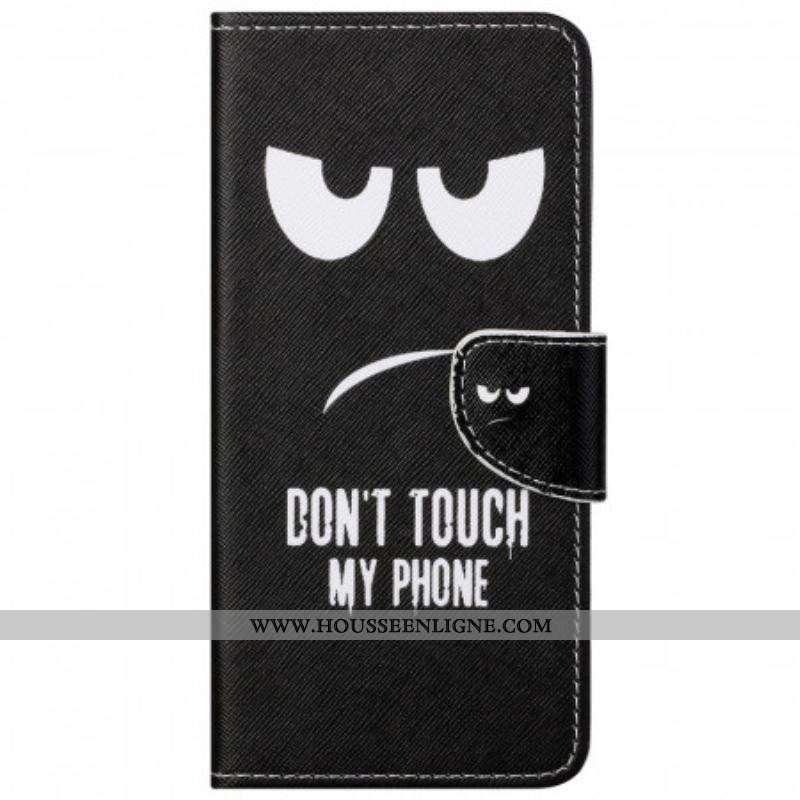 Housse Moto G51 5G Don't Touch My Phone