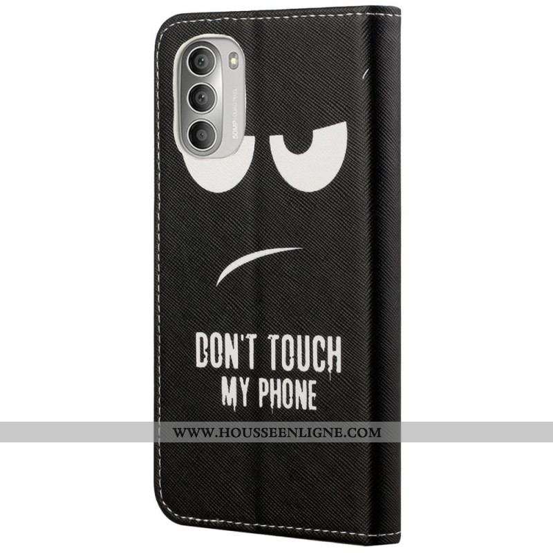 Housse Moto G51 5G Don't Touch My Phone