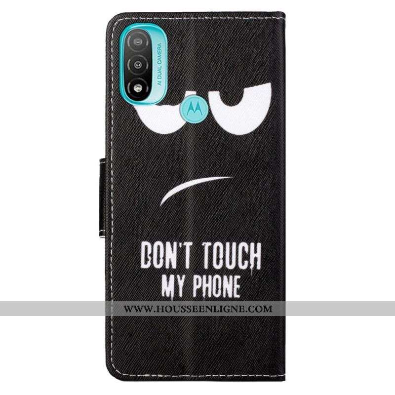 Housse Moto G71 5G Don't Touch My Phone