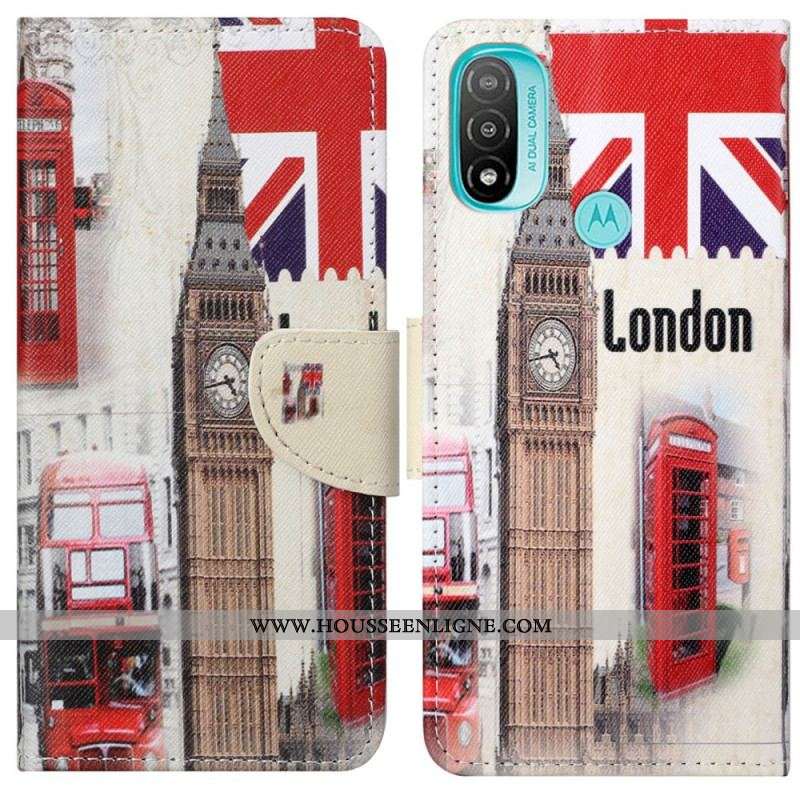 Housse Moto G71 5G London Life