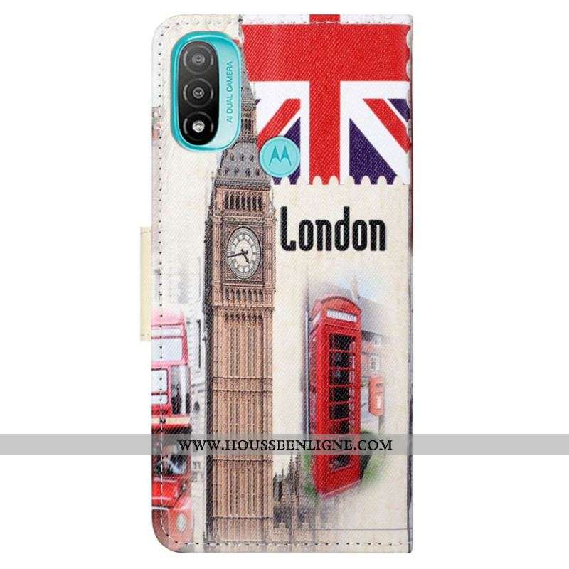 Housse Moto G71 5G London Life