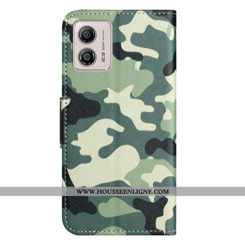 Housse Moto G73 5G Camouflage