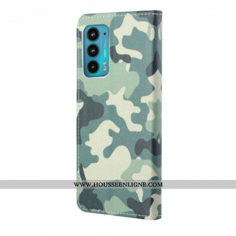 Housse Motorola Edge 20 Camouflage Militaire