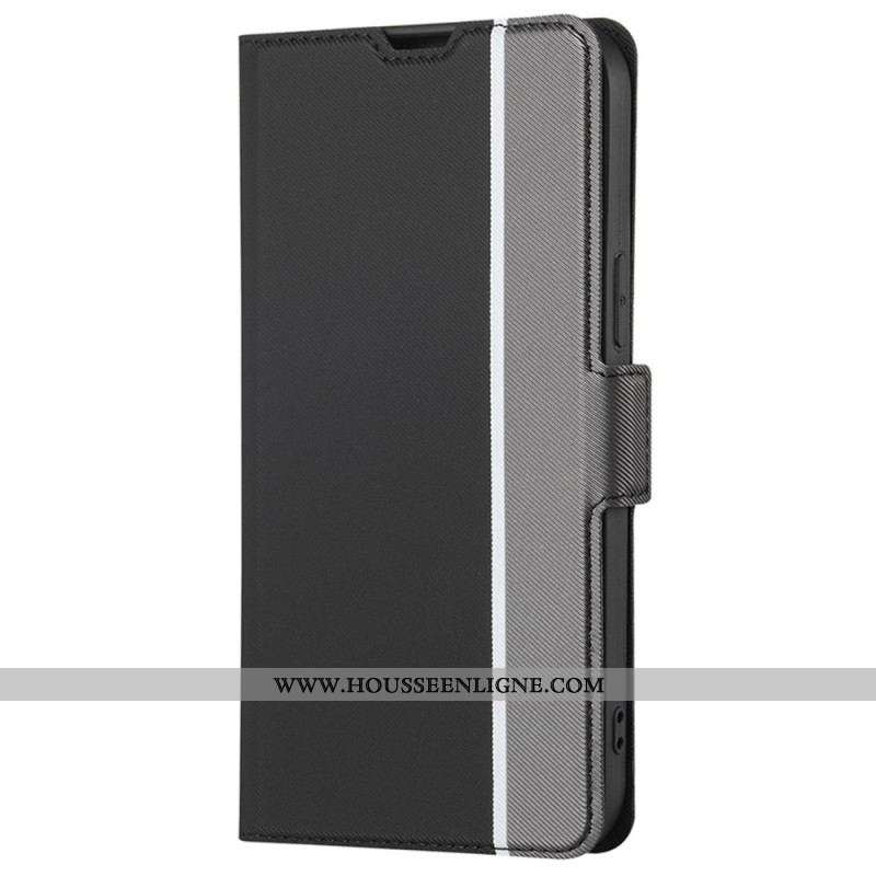 Housse OnePlus 11 5G Bicolore Double Fermoir