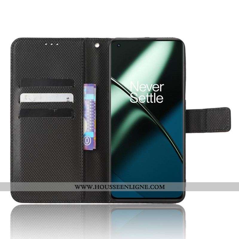 Housse OnePlus 11 5G Texturée à Lanière