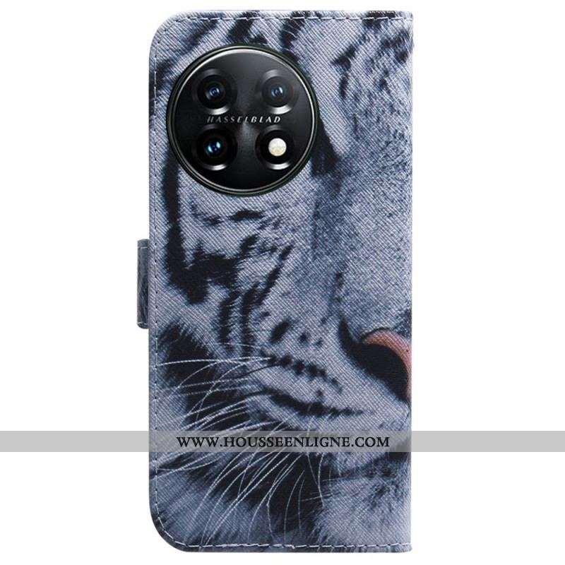 Housse OnePlus 11 5G Tigre Blanc