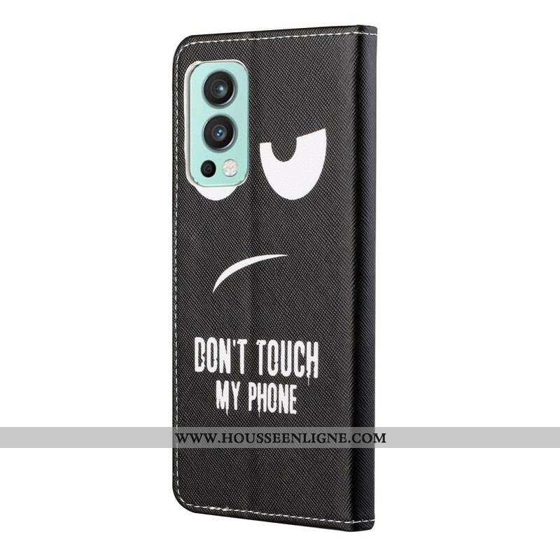 Housse OnePlus Nord 2 5G Don't Touch My Phone