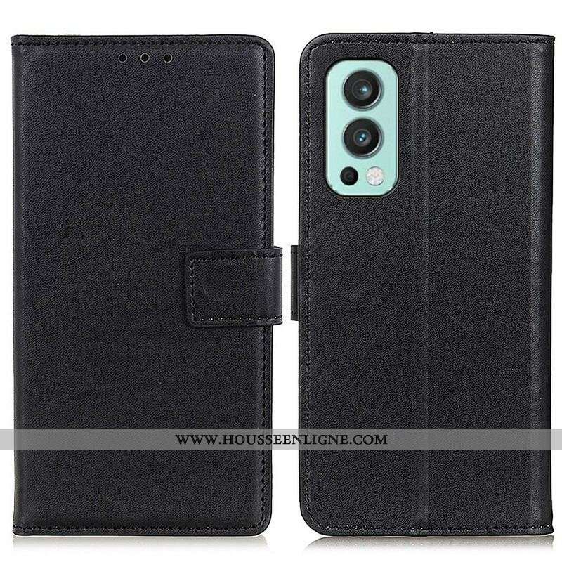 Housse OnePlus Nord 2 5G Simili Cuir Simple