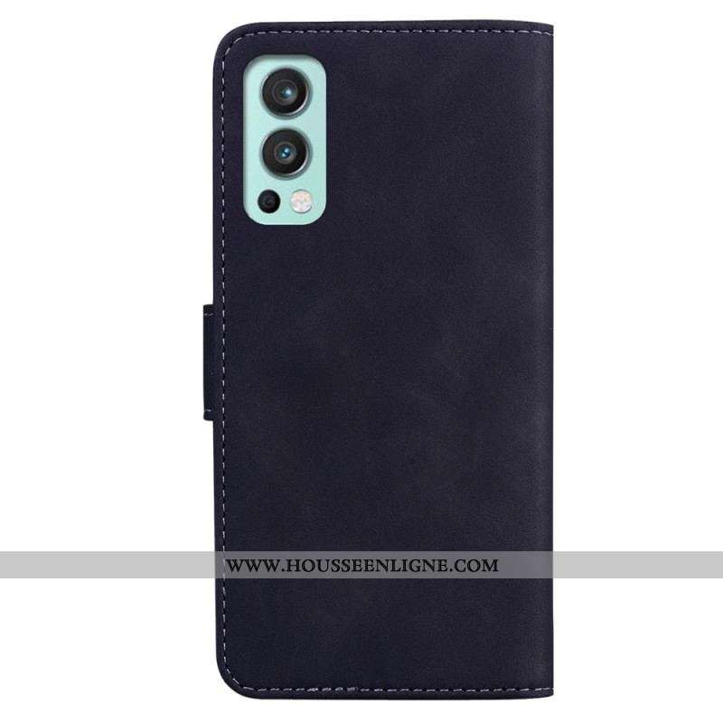 Housse OnePlus Nord 2 5G Skin-Touch Papillon