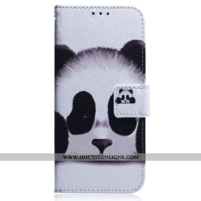 Housse OnePlus Nord 2T 5G Panda à Lanière
