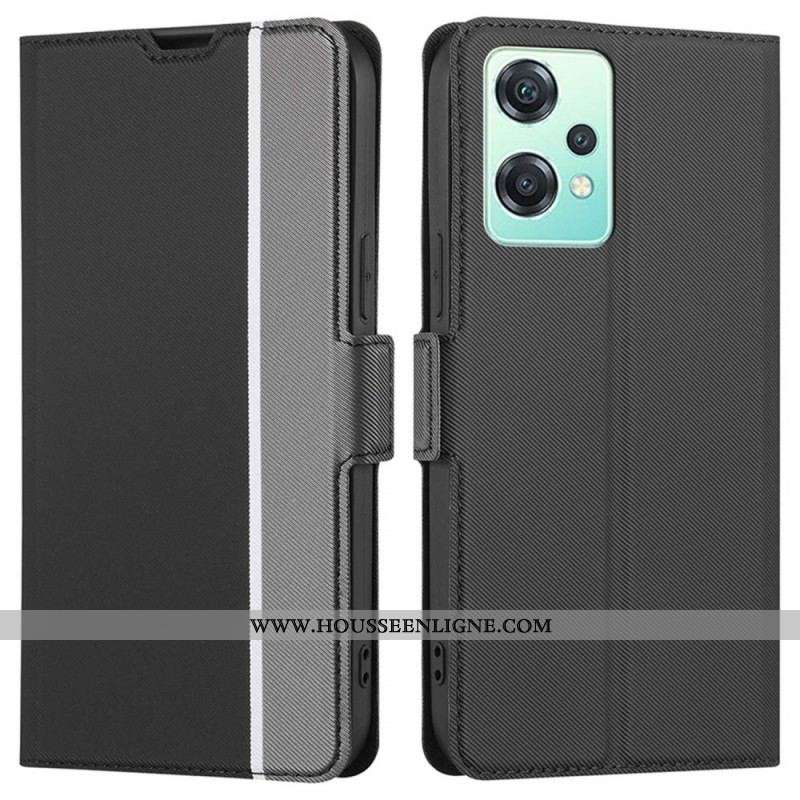 Housse OnePlus Nord CE 2 Lite 5G Style Cuir Bicolore