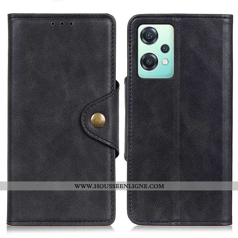 Housse OnePlus Nord CE 2 Lite 5G Style Cuir Bouton