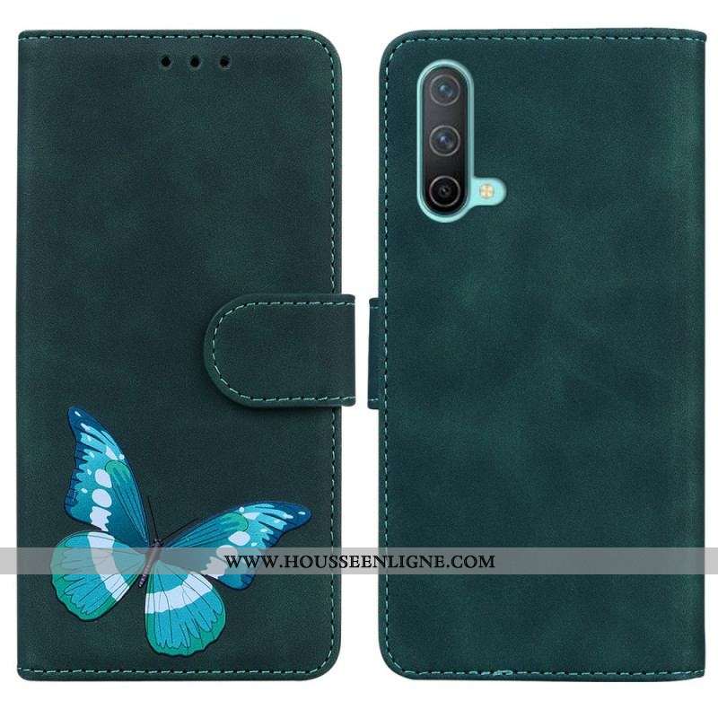 Housse OnePlus Nord CE 5G Skin-Touch Papillon