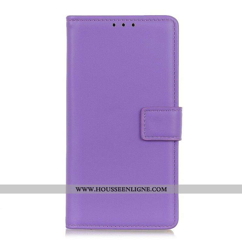 Housse Oppo A16 / A16s Simili Cuir Simple