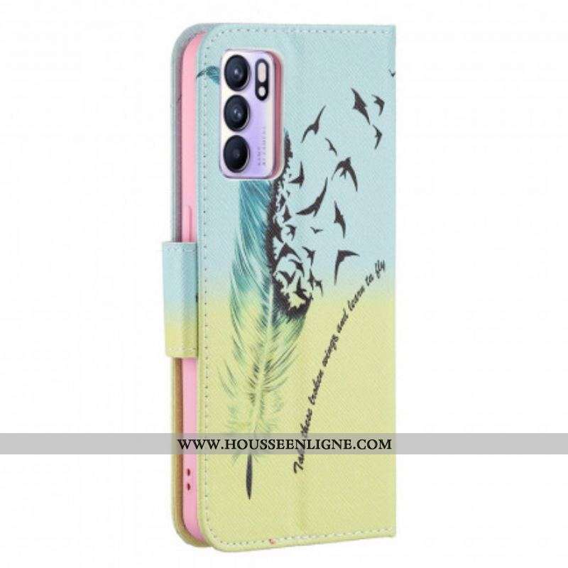 Housse Oppo Reno 6 5G Learn To Fly