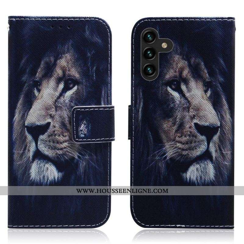 Housse Samsung Galaxy A13 5G / A04s Dreaming Lion
