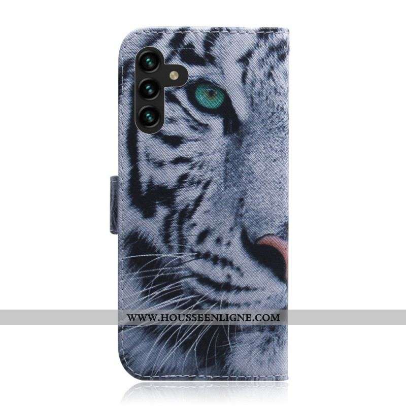 Housse Samsung Galaxy A13 5G / A04s Face de Tigre