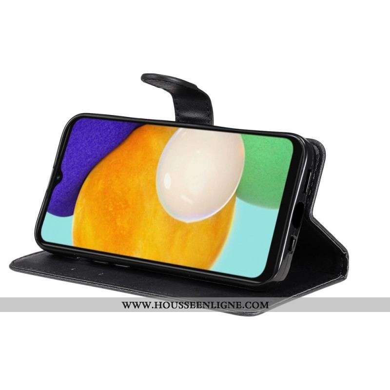 Housse Samsung Galaxy A13 5G / A04s Solid Color Serie à Lanière