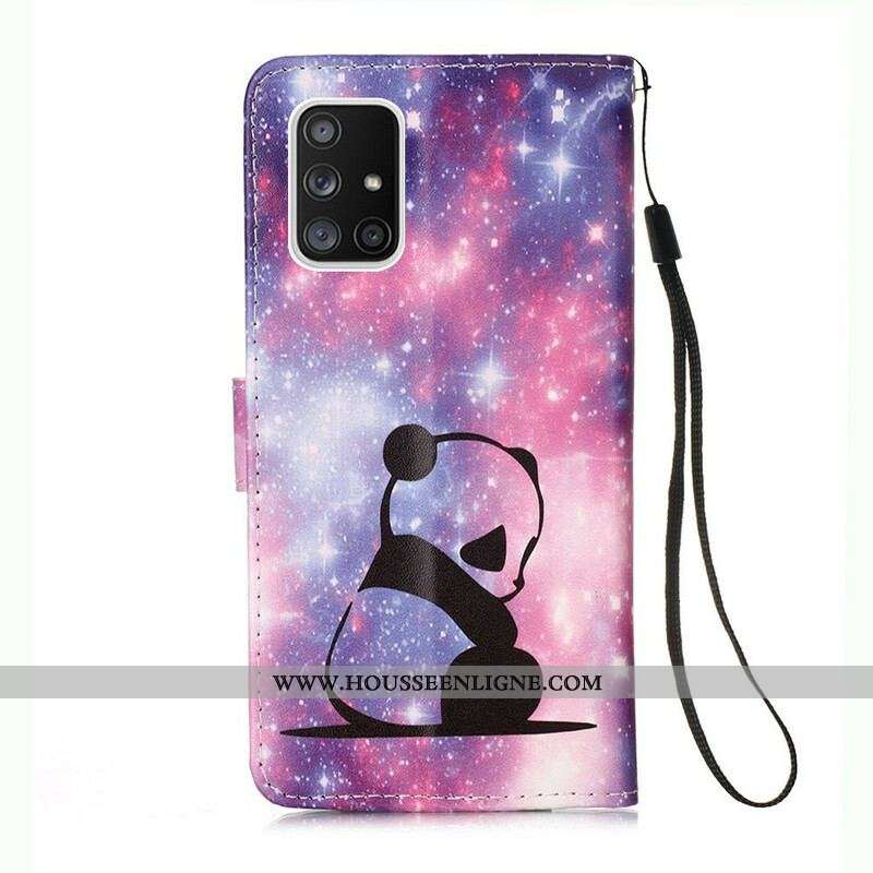 Housse Samsung Galaxy A51 5G Panda Galaxie