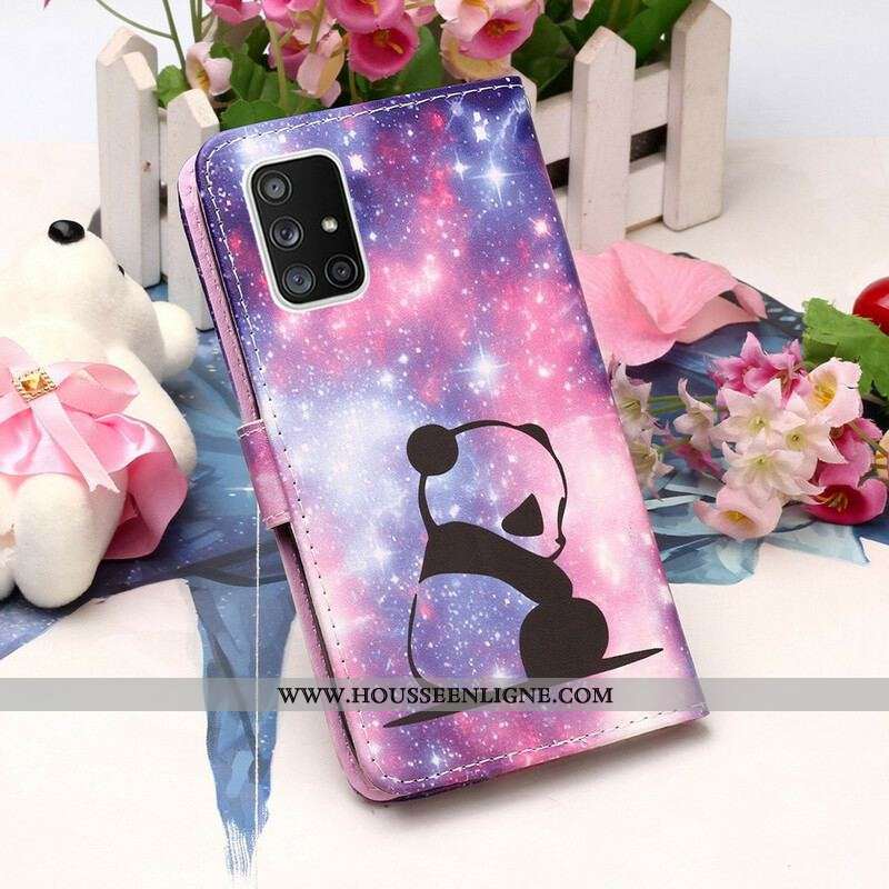 Housse Samsung Galaxy A51 5G Panda Galaxie