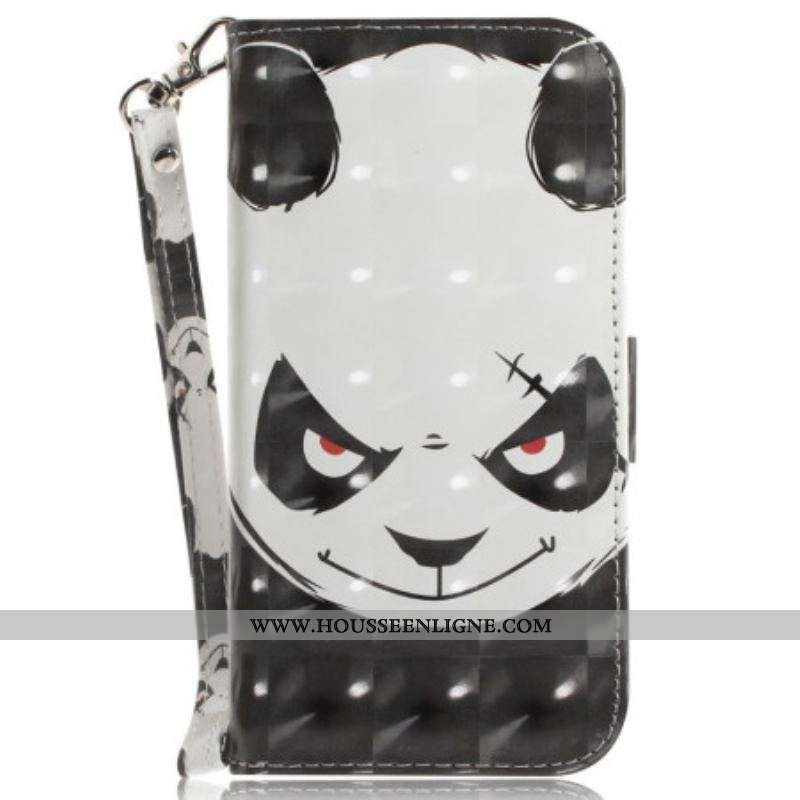 Housse Samsung Galaxy M13 Angry Panda