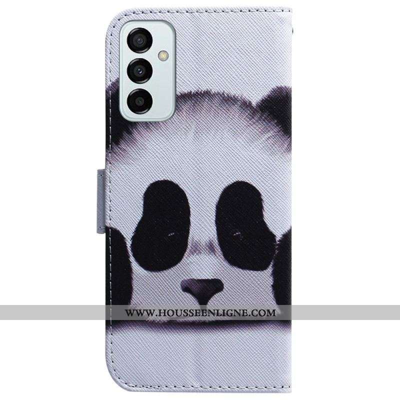 Housse Samsung Galaxy M13 Panda à Lanière