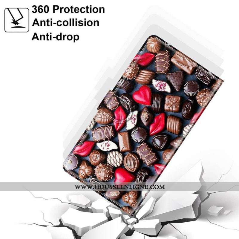 Housse Samsung Galaxy M23 5G Chocolats