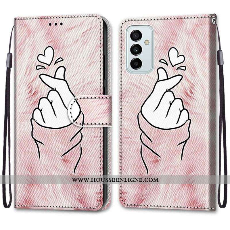Housse Samsung Galaxy M23 5G Finger Heart