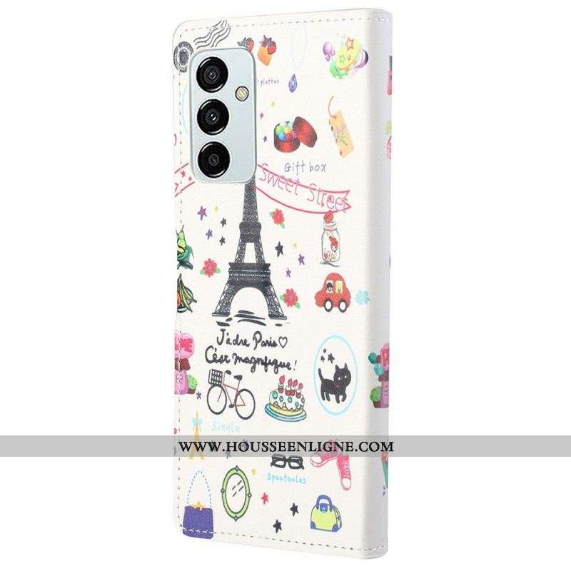 Housse Samsung Galaxy M23 5G J'Adore Paris