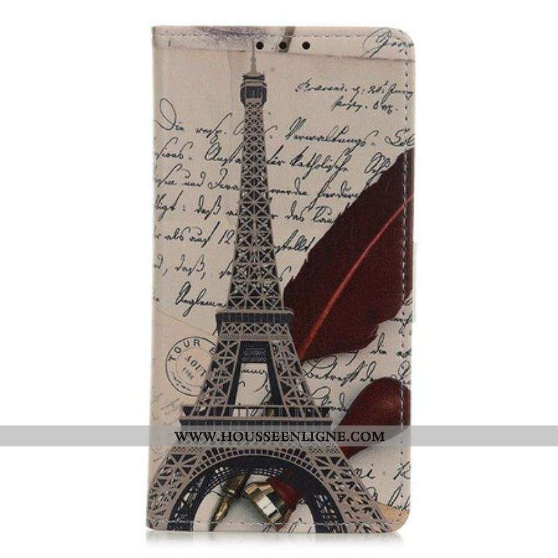 Housse Samsung Galaxy M31 Tour Eiffel Du Poète