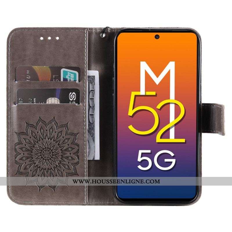 Housse Samsung Galaxy M52 5G Mandala Oriental