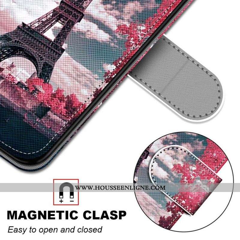 Housse Samsung Galaxy M53 5G Tour Eiffel