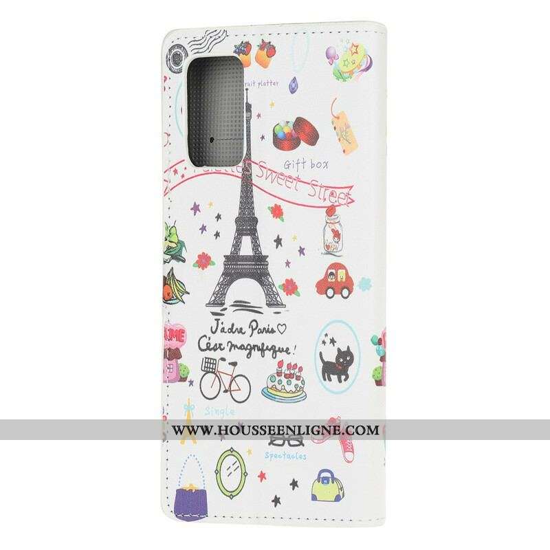 Housse Samsung Galaxy S20 FE J'adore Paris