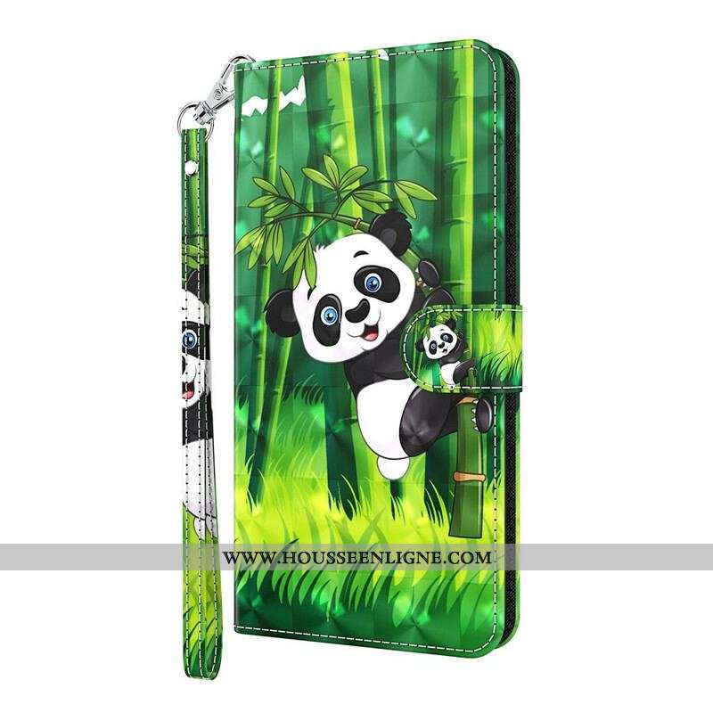 Housse Samsung Galaxy S21 5G Panda et Bambou