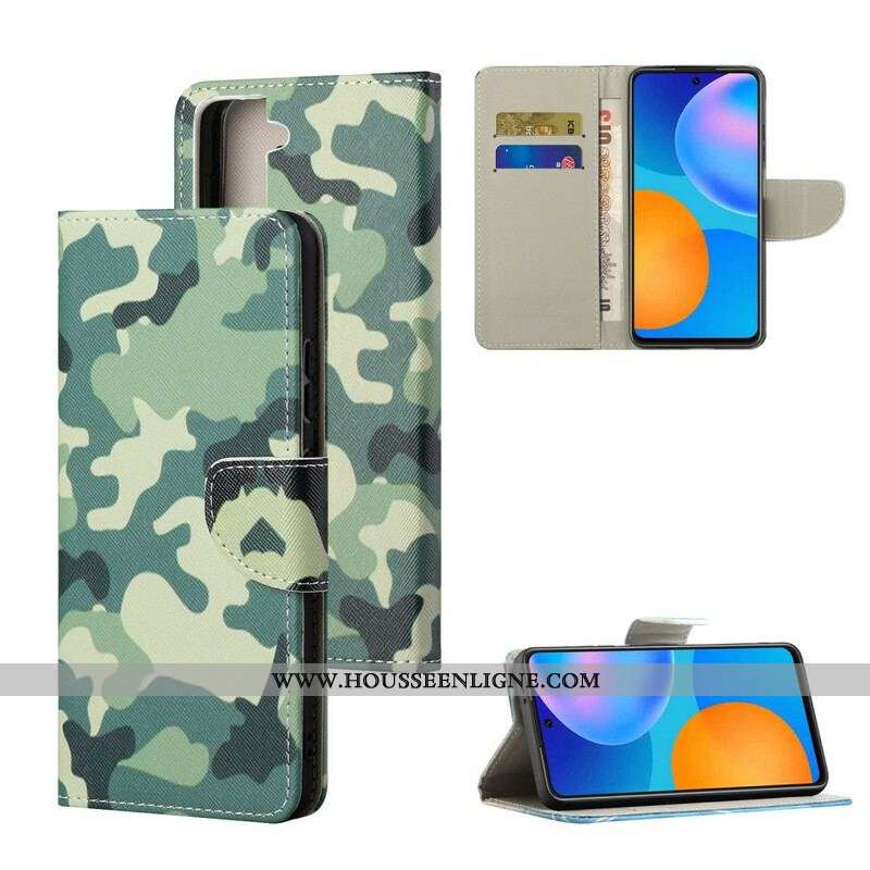 Housse Samsung Galaxy S21 FE Camouflage Militaire