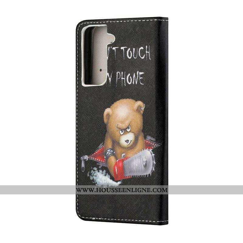 Housse Samsung Galaxy S21 FE Ours Dangereux