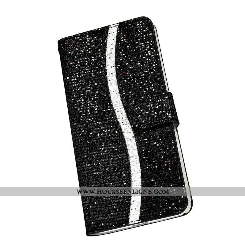 Housse Samsung Galaxy S21 FE Paillettes S Design