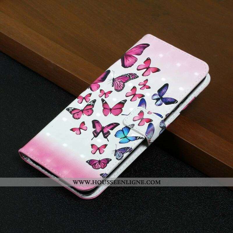Housse Samsung Galaxy S21 FE Vol de Papillons