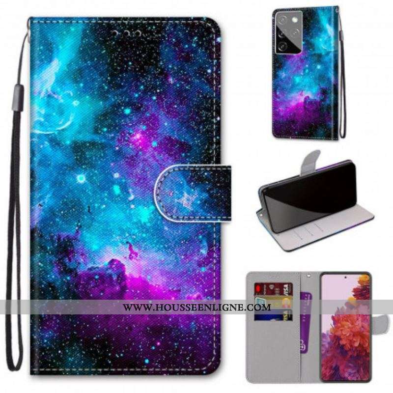 Housse Samsung Galaxy S21 Ultra 5G Cosmic Sky