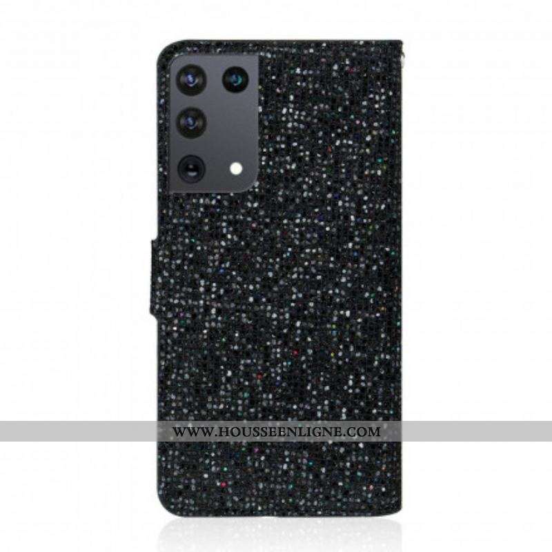 Housse Samsung Galaxy S21 Ultra 5G Paillettes S Design