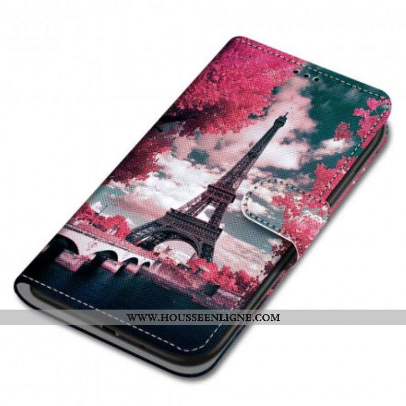Housse Samsung Galaxy S21 Ultra 5G Paris en Fleurs