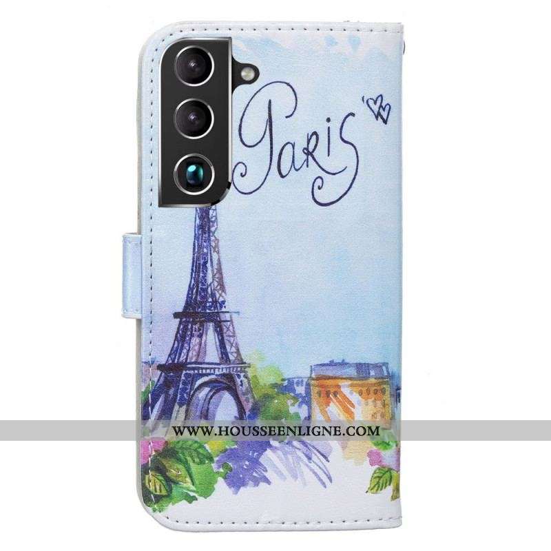 Housse Samsung Galaxy S22 5G Peinture Paris