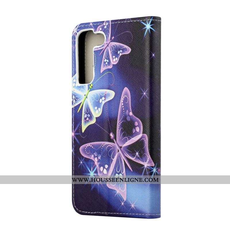 Housse Samsung Galaxy S22 Plus 5G Papillons Souverains