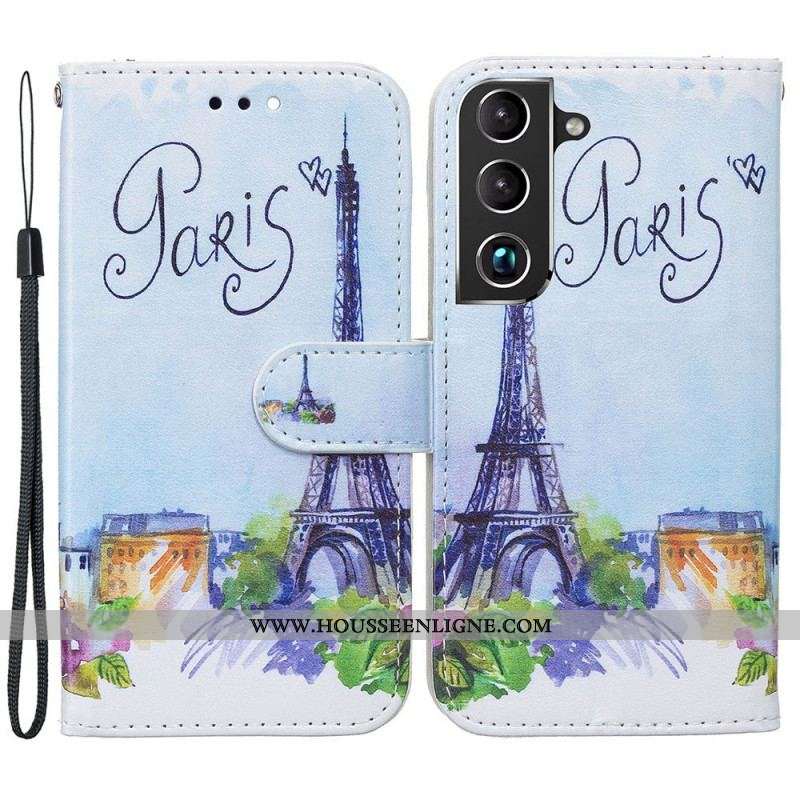Housse Samsung Galaxy S22 Plus 5G Peinture Paris