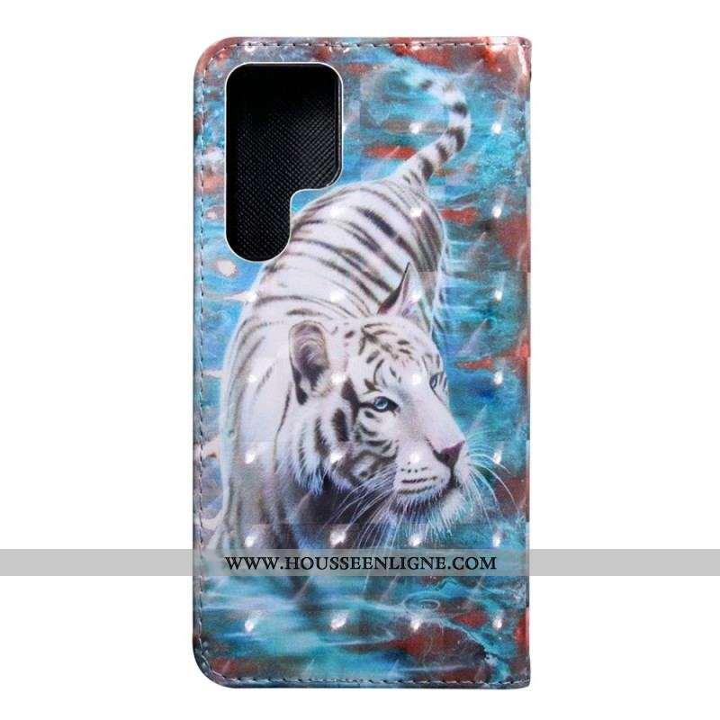 Housse Samsung Galaxy S22 Ultra 5G Lucien le Tigre