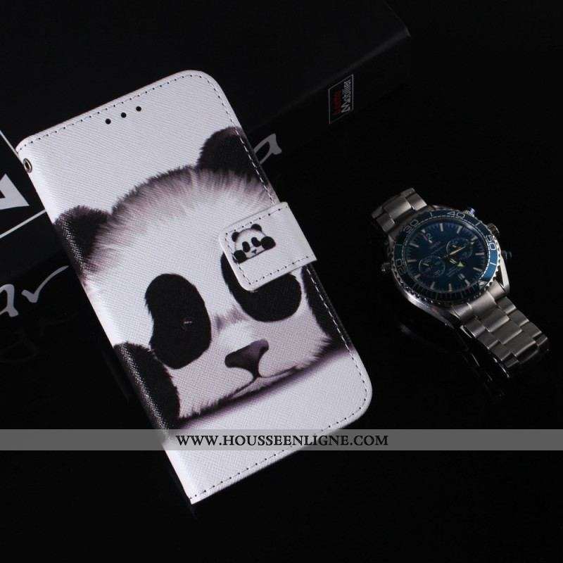 Housse Samsung Galaxy S23 5G Mon Panda à Lanière