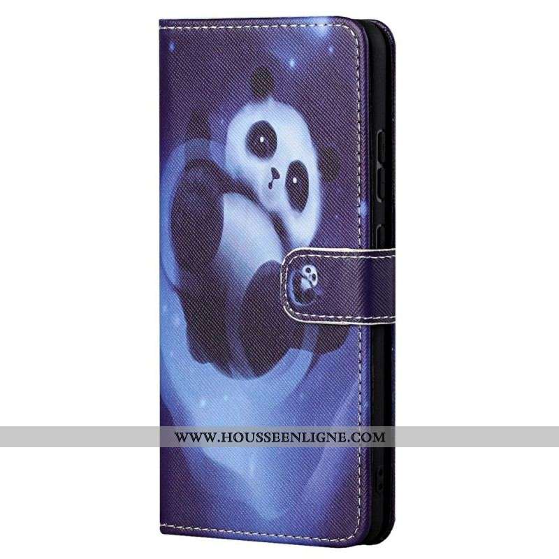 Housse Samsung Galaxy S23 5G Panda à Lanière