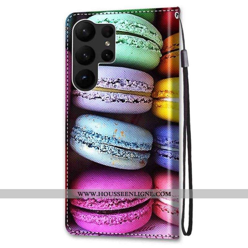 Housse Samsung Galaxy S23 Ulra 5G Macarons